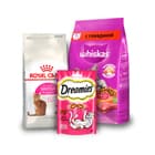 Корма и лакомства для кошек