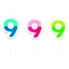 Классические свечи-цифры