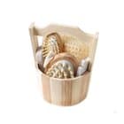 Банные наборы мочалка и щётка