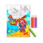 Раскраски-пазлы