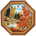 Часы из натурального камня