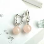 Серьги из камня