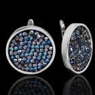 Посеребренные и позолоченные серьги