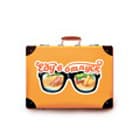 Наклейки на чемодан