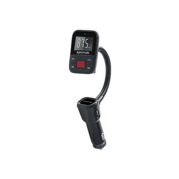 FM-модулятор Promate FM16 автомобильный FM-трансмиттер, 4EQ. SD/USB/Audio