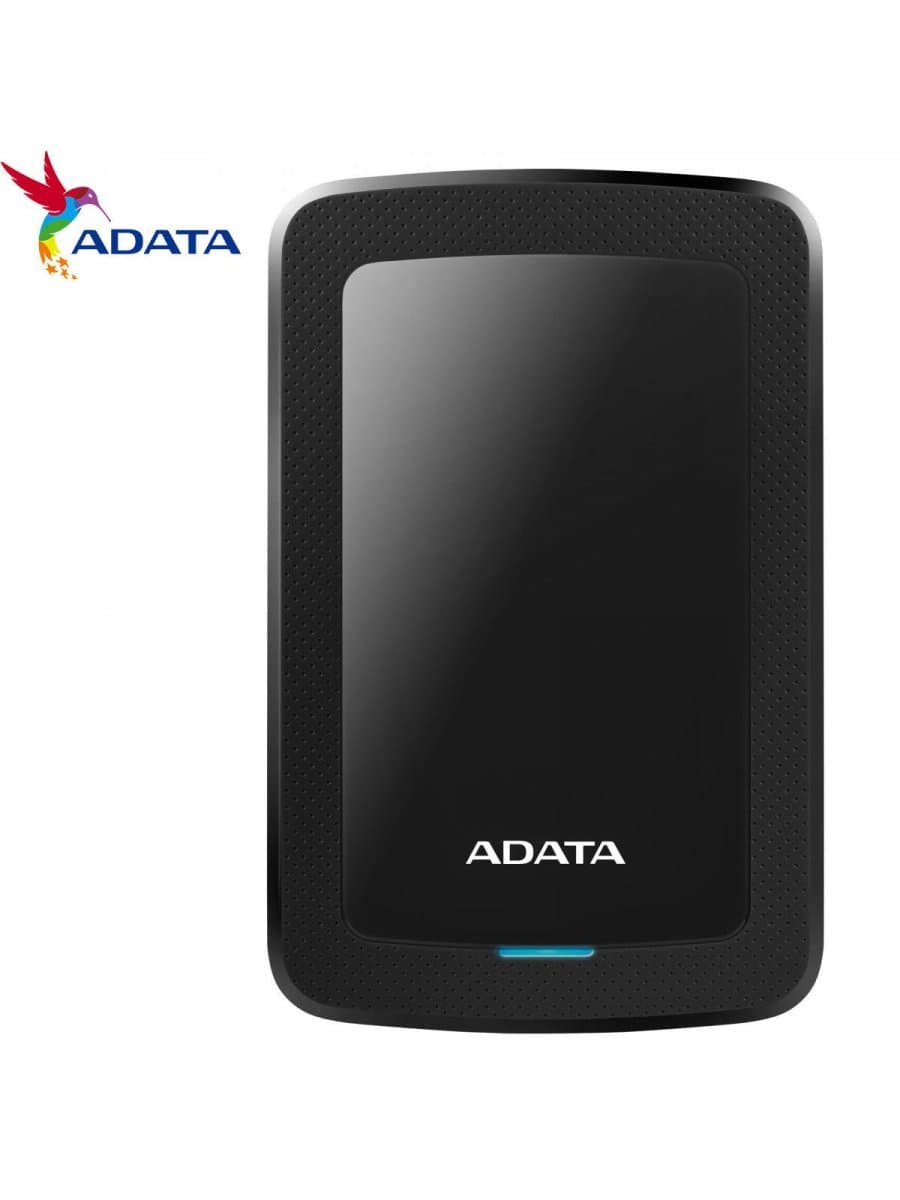 Внешний жесткий диск HDD ADATA 1TB HV300 USB 3.2 Gen1 Read up:150Mb/s/Write up:150Mb/s Black