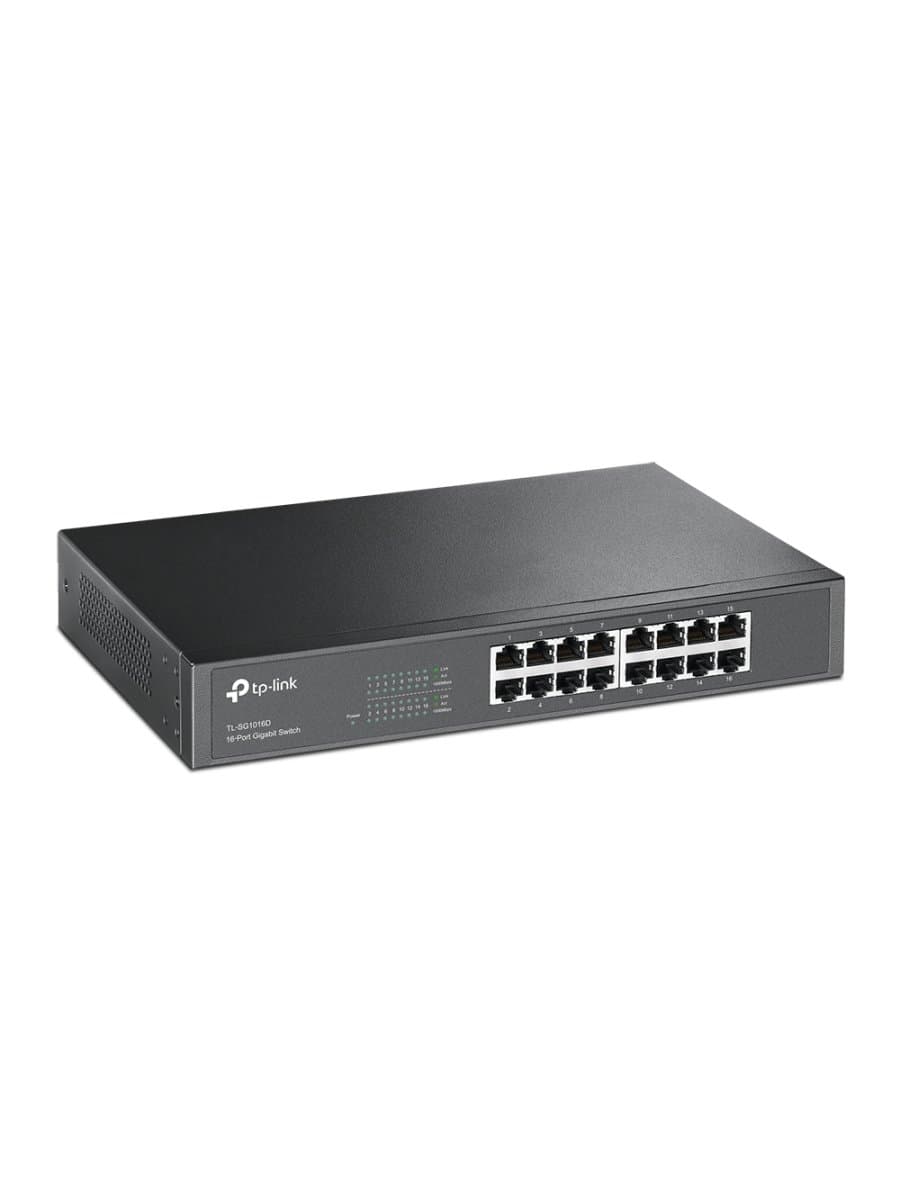 Коммутатор сетевой TP-LINK TL-SG1016D (16x10/100/1000Mb.s)