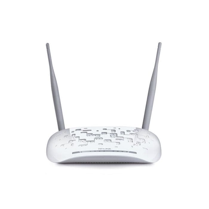 Модем ADSL2+ со встроенным маршрутизатором TP-LINK TD-W8961N(RU) Wi-Fi 300 Мб, 4 LAN 100 Мб