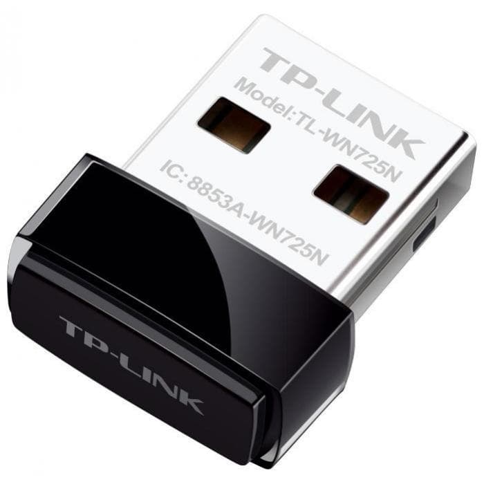 Адаптер Wi-Fi USB ультракомпактный TP-LINK TL-WN725N(RU) NANO Wi-Fi 150Мб USB 2.0