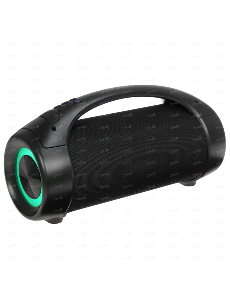 Акустика портативная SVEN PS-370, Black, RMS 40W (2x20W), Bluetooth 10m, TWS, 3600mAh, Minijack 3.5mm, RGB, USB-C, USB, IPx5
