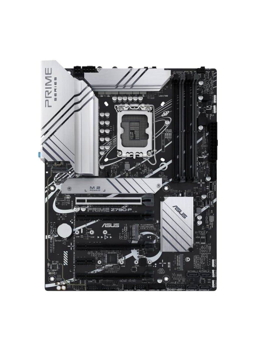 Материнская плата ASUS PRIME Z790-P ATX,LGA1700,Intel Z790,4*DDR5 5600MHz,4*PCI-Ex16x,3*M.2 + 3*Sata,2,5Gbs Lan,7*USB3.2,4*USB2.0,DP,HDMI