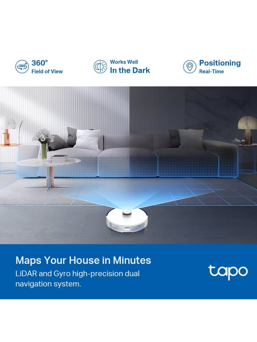 Робот-пылесос TP-LINK Tapo RV30C