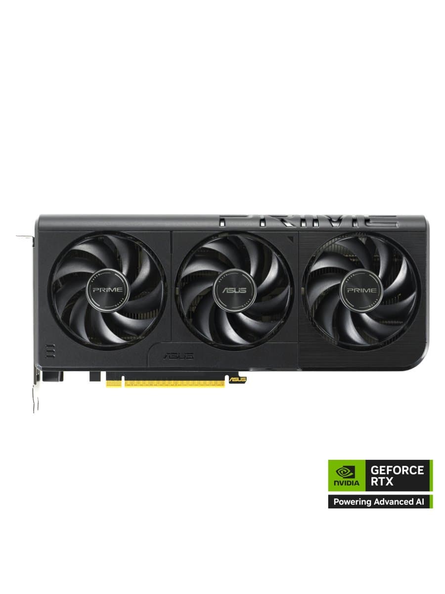 Видеокарта ASUS PRIME-RTX 5060-O8G (PCI-E 5.0, 8 GB GDDR7  128-bit, Boost 2595 MHz, 3? DisplayPort 2.1b, 1? HDMI 2.1b, Triple Fan)