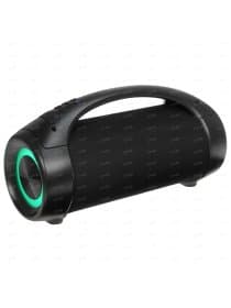 Акустика портативная SVEN PS-370, Black, RMS 40W (2x20W), Bluetooth 10m, TWS, 3600mAh, Minijack 3.5mm, RGB, USB-C, USB, IPx5