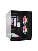 Корпус PCCooler C3 T500 ARGB BK ATX 1xUSB 3.1, Gen2 Type-C, 2xUSB 3.0,HDAudio,2x2,5" SSD, 2x3,5" HDD, with 6 FANS,Tempered Glass,415x295x368mm, Black