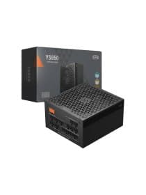 Блок питания 850W PCCooler YS850 80PLUS GOLD 100-240V, PFC + Full Bridge SRCLLC + DC to DC, 135mm HYB FAN, Full Modular