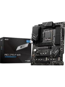 Материнская плата MSI PRO Z790-P WIFI (ATX, LGA1700, Intel Z790, 4x DDR5 5600MHz, 3x PCIe x16, 4x M.2, 6x SATA, 2.5GbE, 4x USB 5Gbps, 4x USB 2.0, HDMI, DP, Wi-Fi 6E)