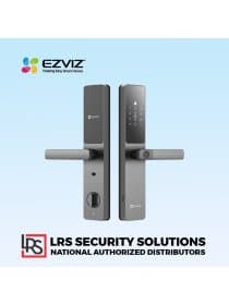 Замок биометрический EZVIZ CS-DL05-R200-WBCP-GR, отпечаток пальца, карта, пароль, Wi-Fi, Bluetooth, приложение, звонок, сирена, серый
