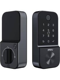 Замок электрический биометрический Imou ASL-Cubo1-K(D) 50 отпечатков/50 карт/50 кодов для дверей 35-550 мм