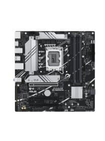 Материнская плата ASUS PRIME B760M-A-CSM (ATX, LGA1700, Intel B760, 4x DDR5 7200MHz, 3x PCIe x16, 2x M.2, 4x SATA, 2.5GbE, 6x USB Rear, 1x DP, 2x HDMI, Wi-Fi)