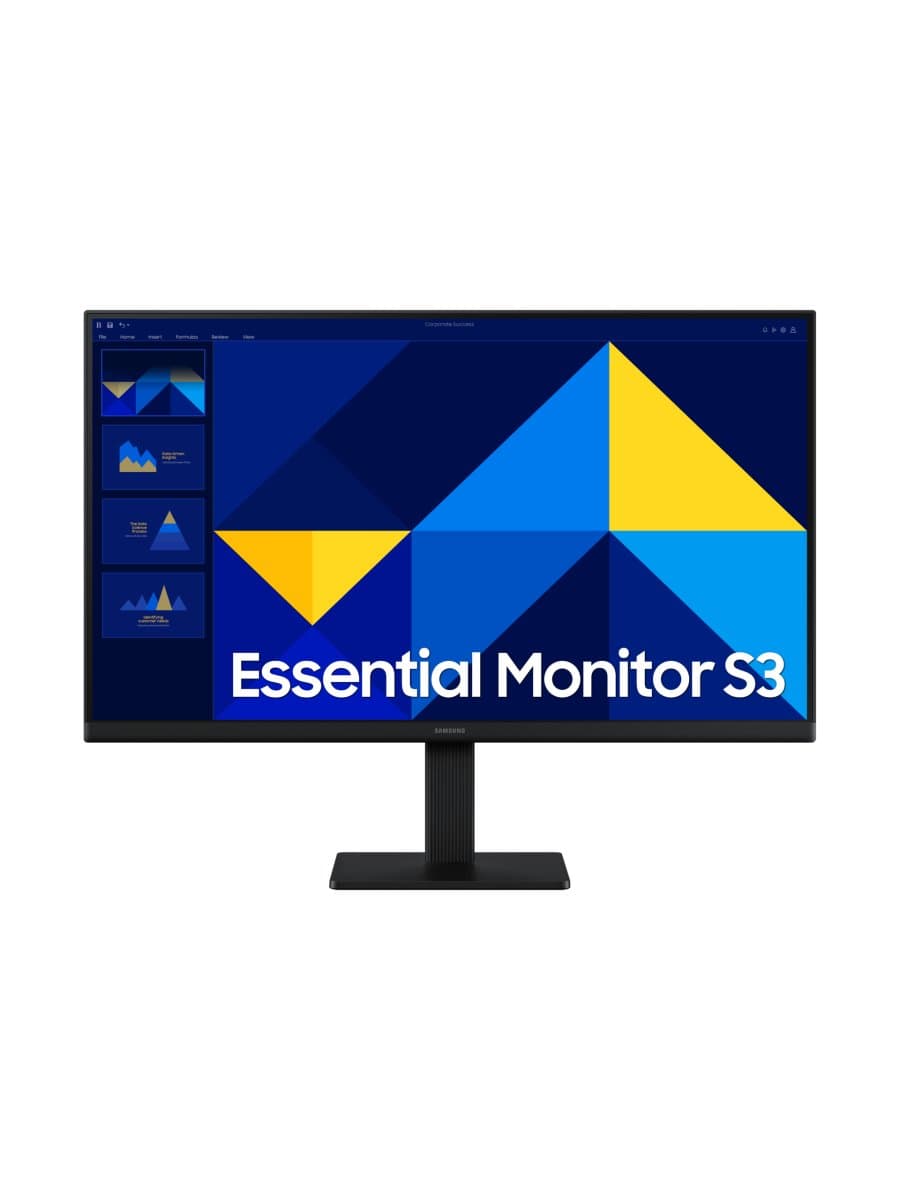 Монитор Samsung Essential S3 LS24D300GAMXUE, 24 дюйма, IPS, Full HD, 100 Гц