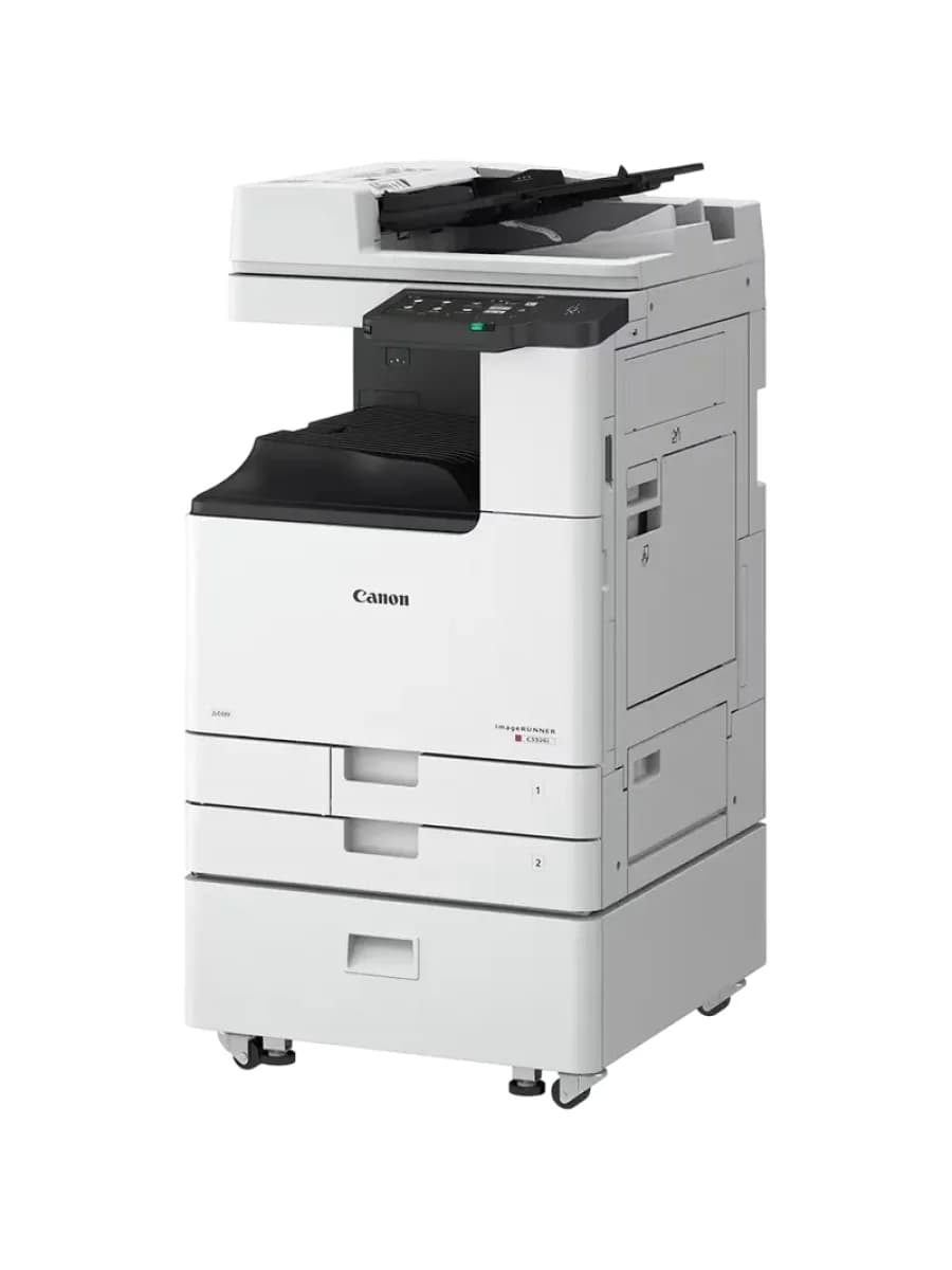 МФУ 3-1 лазерное цветное А3 Canon IR ADVANCE DX C3326i (A3, RAM 2Gb,SSD 64Gb, 26 стр./мин (A4),15 стр./мин (A3),1200x1200,LCD 7",двуст.печать,DADF(100 листов), двуст.сканир-е -70 изобр./мин, USB2.0,сетевой,WI-FI,UniFLOW)(Без тонера)(Запуск через АСЦ Canon)