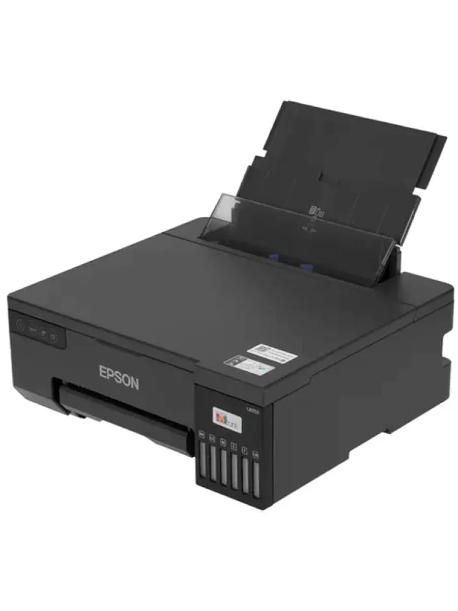 Принтер струйный 6-цветный А4 Принтер Epson EcoTank L8050 (A4,СНПЧ 6Color, 22/22ppm Black/Color, 12sec/photo, 64-300g/m2, 5760x1440dpi, Wi-Fi) (6 конт. Epson 057: BK,C,M,Y,Lc,LM — (ресурс до 2600 ч-б/4100 цв. отпечатков А4 или до 1500 фото)