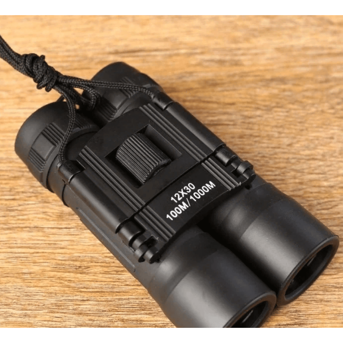 Бинокль «Разведка», 12×30, с чехлом, чёрный