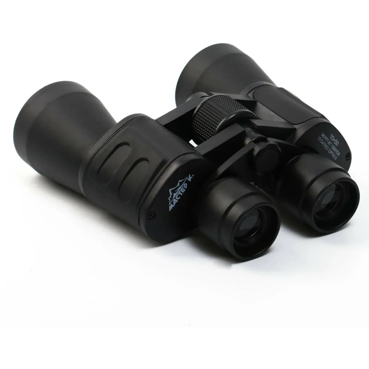 Бинокль «Охотник» Мастер К, 10×50, с чехлом, чёрный