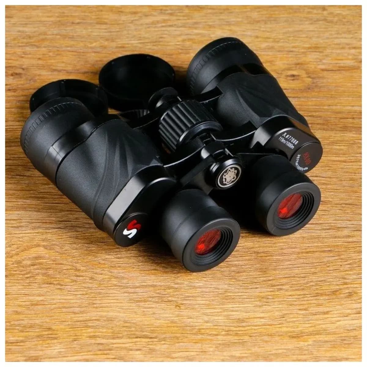 Бинокль «Ягуар» Мастер К, 8×40, с чехлом, чёрный