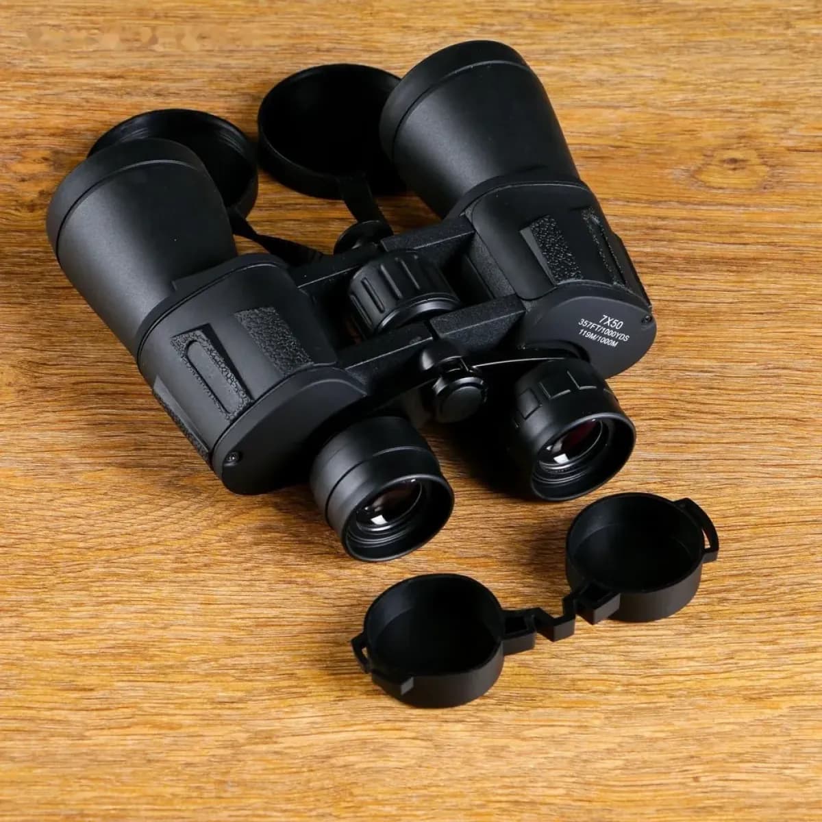 Бинокль «Смотрящий» Мастер К, 7×50, с чехлом, чёрный