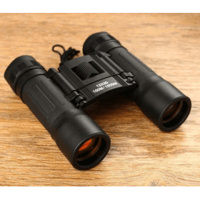 Бинокль «Разведка», 12×30, с чехлом, чёрный