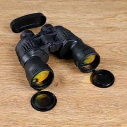Бинокль 7×50 «Заповедник», с патронами на накладках и тубусах