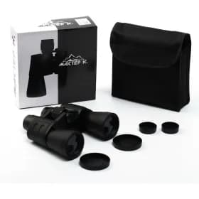 Бинокль «Охотник» Мастер К, 10×50, с чехлом, чёрный