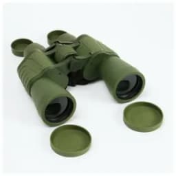 Бинокль «Военный» Мастер К, 20×50, с чехлом, цвет болотный