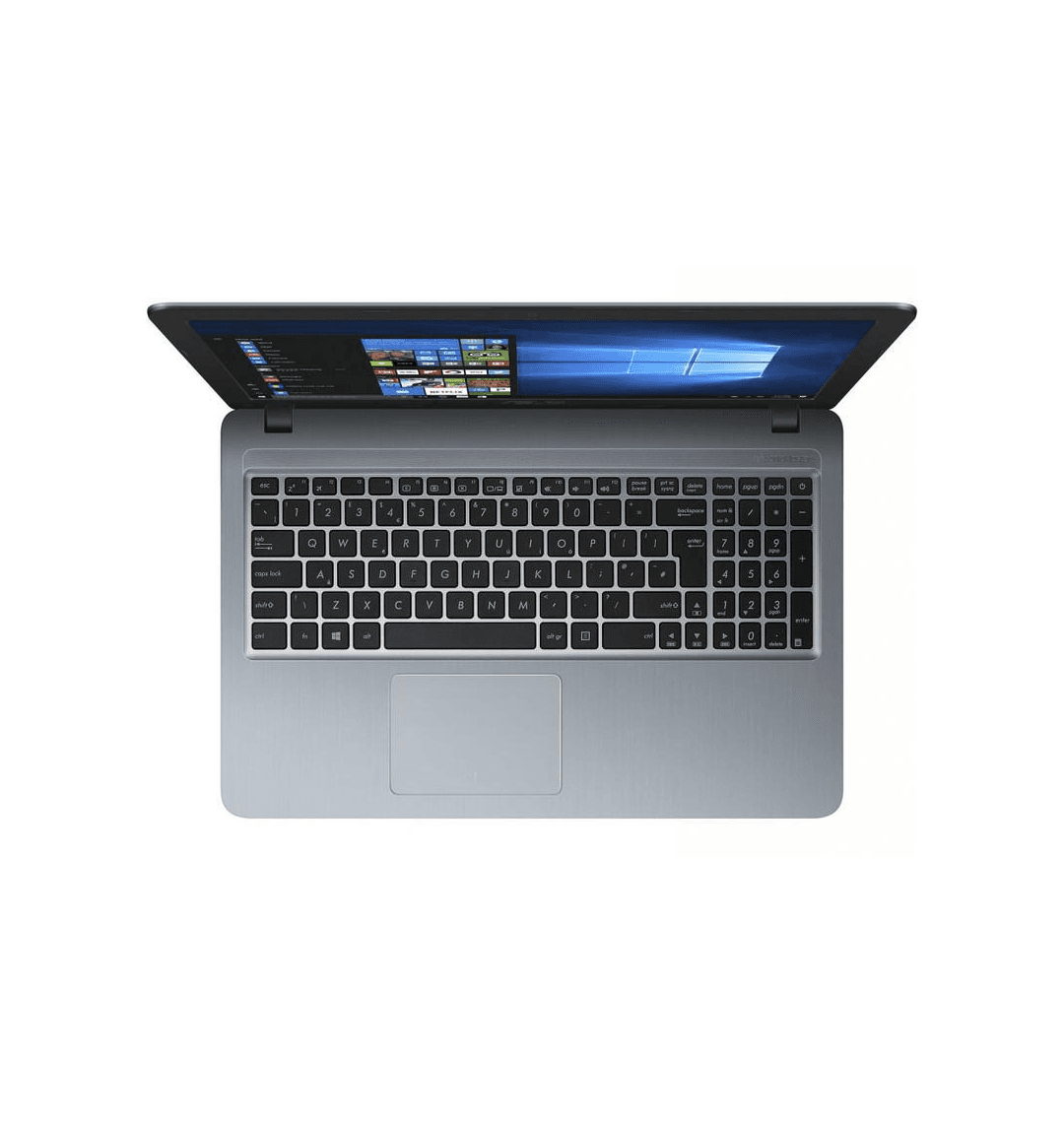 Ноутбук ASUS X540UB Silver Intel Core i3-7020U, 4GB, 1TB HDD, Intel HD Graphics 620, 15.6" LED FULL HD (1920x1080), DVDRW, WiFi, BT, Cam, DOS, Eng-Rus