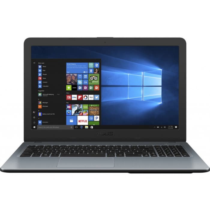 Ноутбук ASUS X540UB Silver Intel Core i3-7020U, 4GB, 1TB HDD + 128GB SSD, Intel HD Graphics 620, 15.6" LED FULL HD (1920x1080), WiFi, BT, Cam, DOS, Eng-Rus