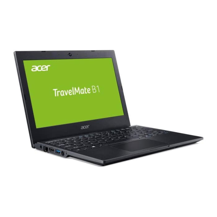Ноутбук Acer TravelMate TMB118-M Black Intel Quad Core N4120, 4GB, 64GB eMMC, Intel HD Graphics, 11.6" LED, WiFi, BT, Cam, Eng-Rus