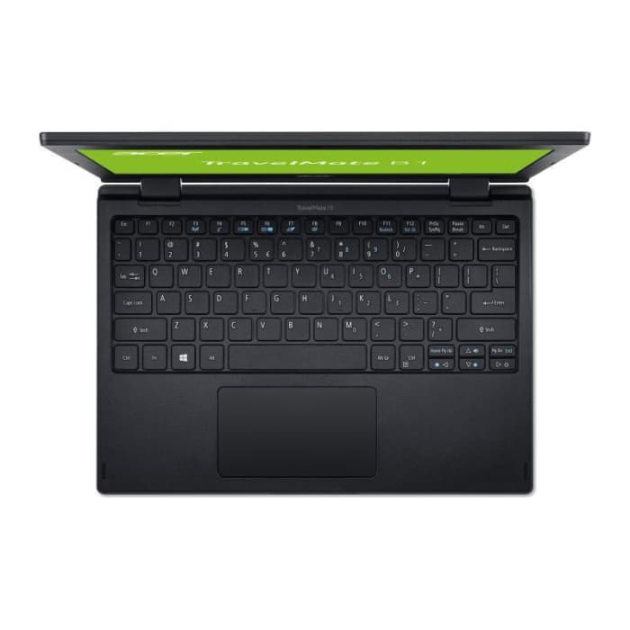 Ноутбук Acer TravelMate TMB118-M Black Intel Quad Core N4120, 4GB, 64GB eMMC, Intel HD Graphics, 11.6" LED, WiFi, BT, Cam, Eng-Rus