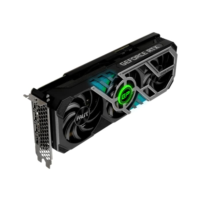 Видеокарта Palit GeForce RTX3080 Gaming PRO 10GB GDDR6X 320bit 1710Mhz/19000Mhz TRIPPLE Fan DVI-D HDMI HDCP DisplayPort LHR