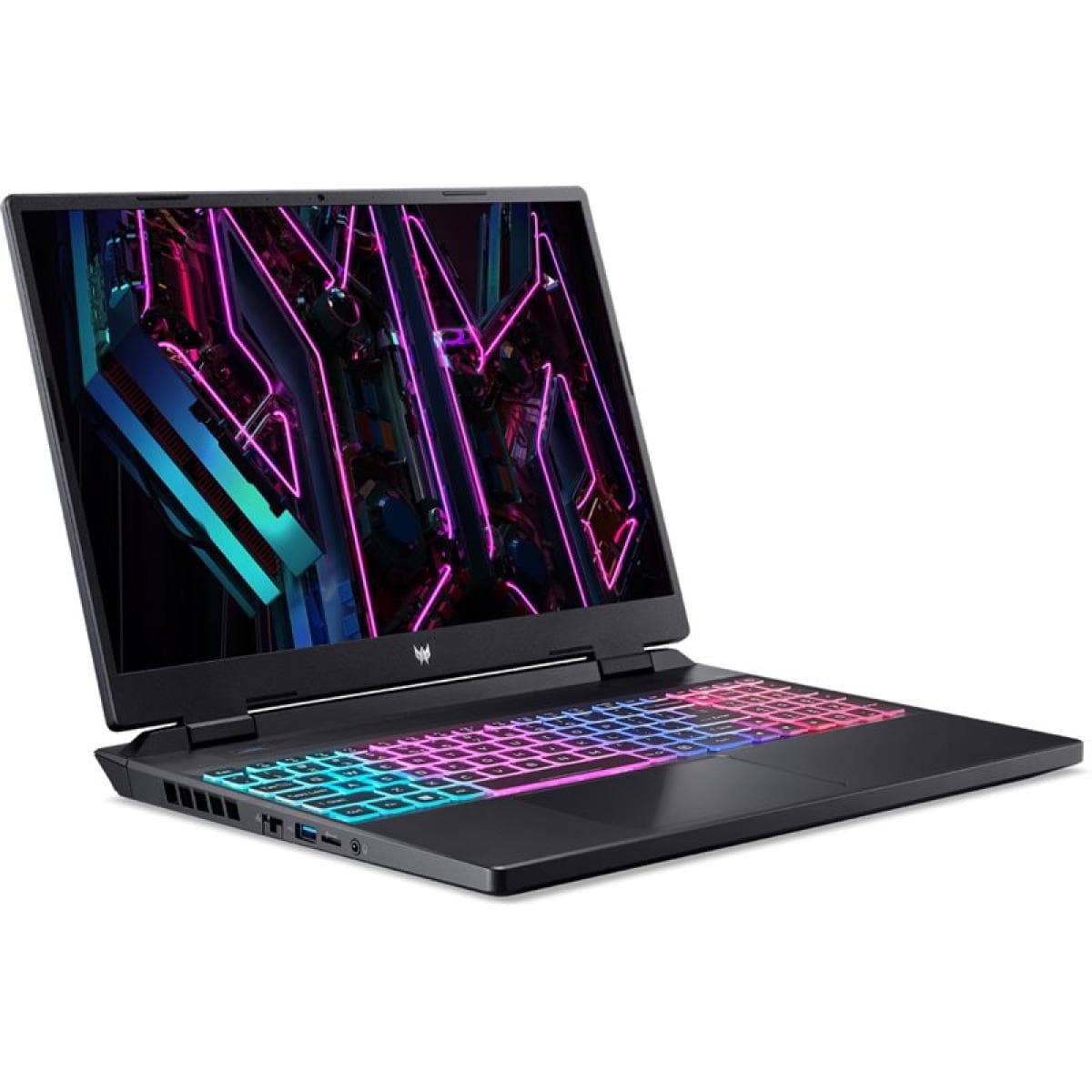 Ноутбук Acer Predator Helios Neo 16 PHN16-71 Obsidian Black Intel Core i7-13700HX, 64GB DDR5, 1TB M.2 NVMe PCIe 3.0 SSD + 512GB M.2 NVMe PCIe 3.0 SSD, NVIDIA GeForce RTX 4060 8GB GDDR6, 16.0" IPS WQXGA (2560x1600) 165Hz, WiFi 6, BT 5.0, HD WebCam, 4 x USB 3.2, 2 x USB Type-C, RJ-45, Backlight RGB Ke