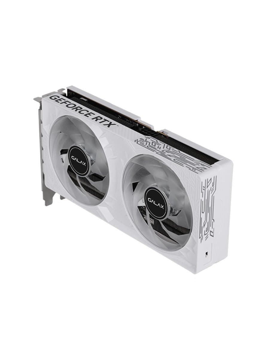 Видеокарта GALAX GeForce RTX5050 1-Click OC WHITE 8GB GDDR6 128bit 2602Mhz/20000Mhz DUAL Fan 2xHDMI 2xDisplayPort [55NSL8MHCZBS]