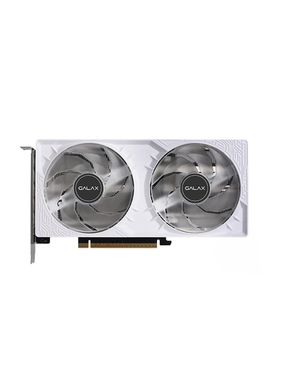 Видеокарта GALAX GeForce RTX5050 1-Click OC WHITE 8GB GDDR6 128bit 2602Mhz/20000Mhz DUAL Fan 2xHDMI 2xDisplayPort [55NSL8MHCZBS]