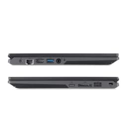 Ноутбук Acer TravelMate TMB118-M Black Intel Quad Core N4120, 4GB, 64GB eMMC, Intel HD Graphics, 11.6" LED, WiFi, BT, Cam, Eng-Rus