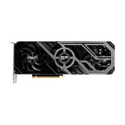 Видеокарта Palit GeForce RTX3080 Gaming PRO 10GB GDDR6X 320bit 1710Mhz/19000Mhz TRIPPLE Fan DVI-D HDMI HDCP DisplayPort LHR