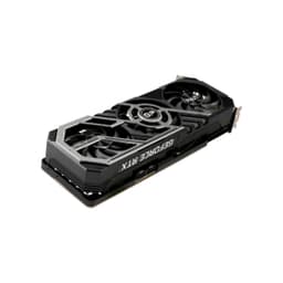 Видеокарта Palit GeForce RTX3080 Gaming PRO 10GB GDDR6X 320bit 1710Mhz/19000Mhz TRIPPLE Fan DVI-D HDMI HDCP DisplayPort LHR