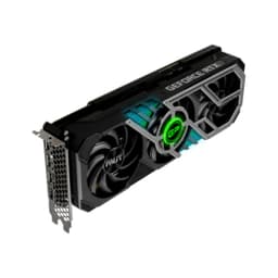 Видеокарта Palit GeForce RTX3080 Gaming PRO 10GB GDDR6X 320bit 1710Mhz/19000Mhz TRIPPLE Fan DVI-D HDMI HDCP DisplayPort LHR