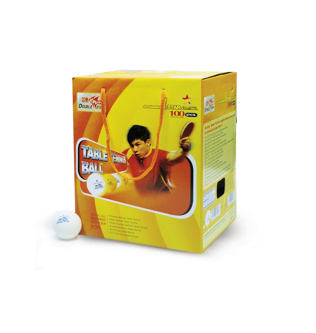Мячи для настольного тенниса Double Fish One star 1* B201F/100
