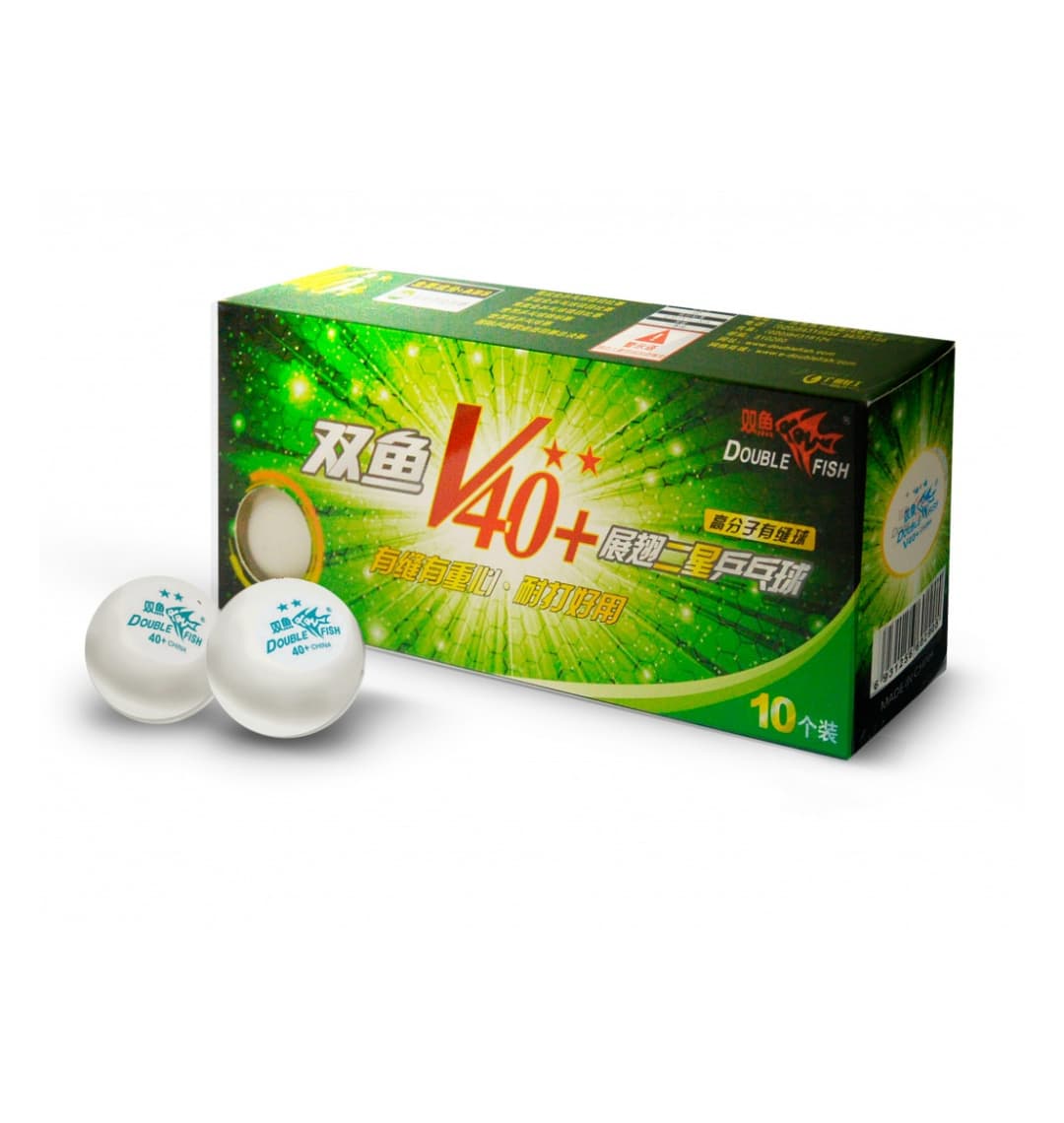Мячи для настольного тенниса Double Fish 40+ Two star 2* Volant V211F