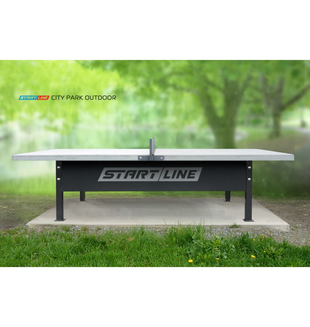 Теннисный стол Start Line антивандальный всепогодный City Park 60-715
